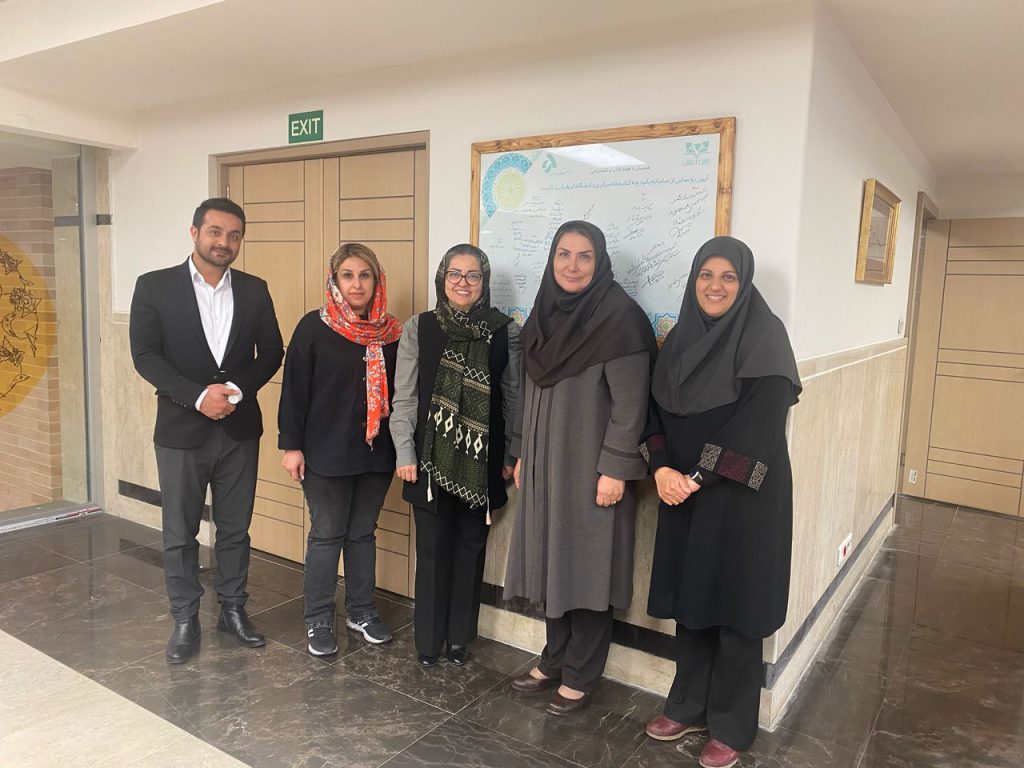 جلسه مشترک مدیران شرکت پارس آذرخش بادانشگاه الزهرا